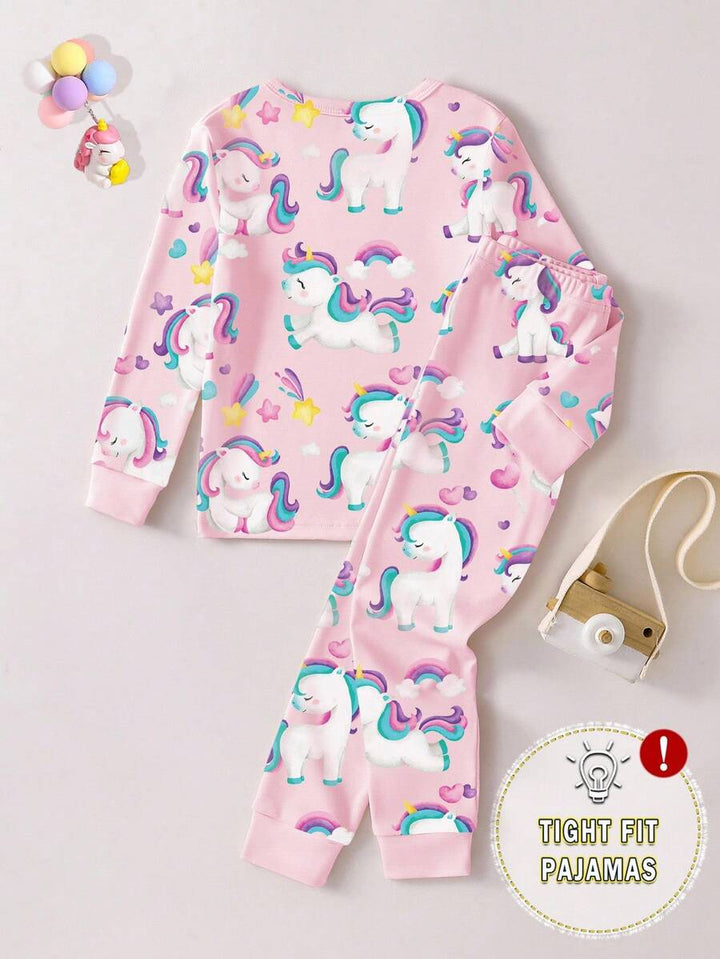 Compelu pijamale SHEIN, roz