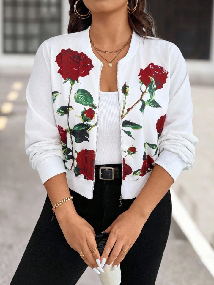 Shein Curve+ blúz, fehér