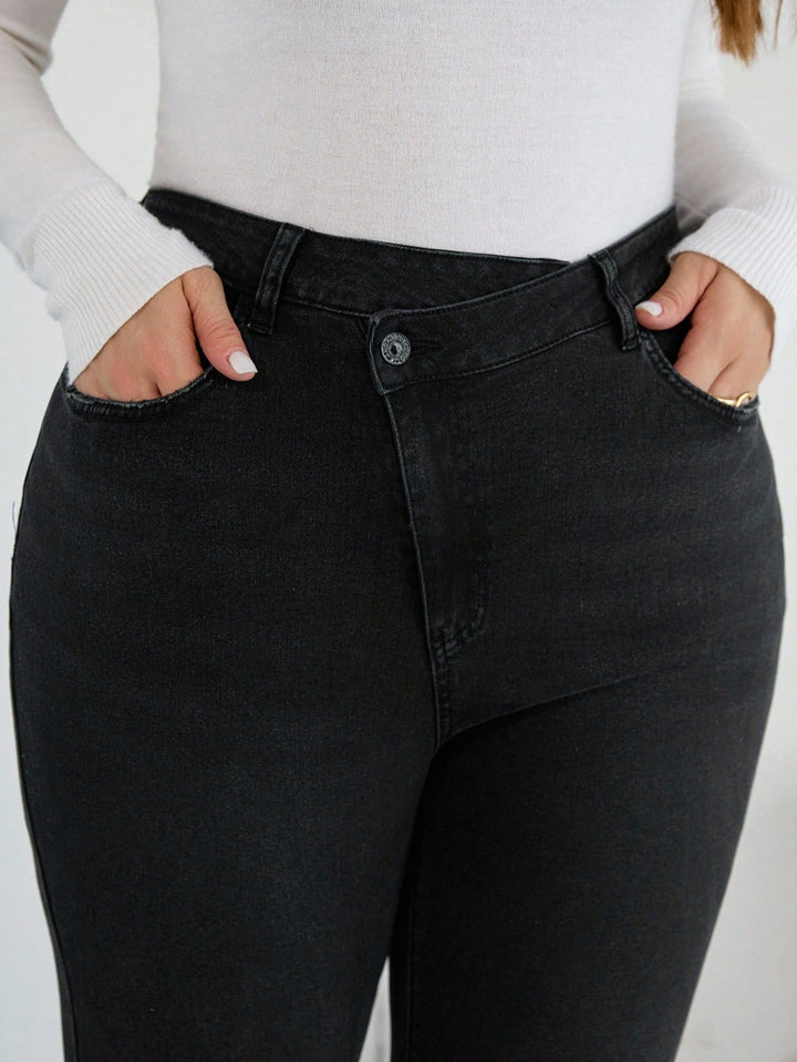 Jeans SHEIN, negru