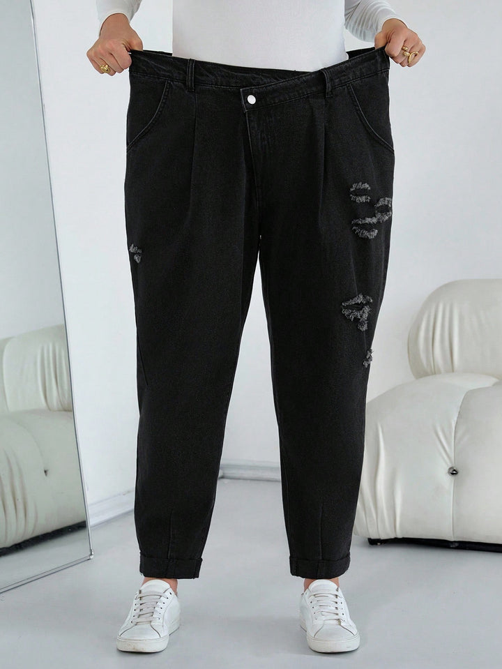 Jeans SHEIN, negru