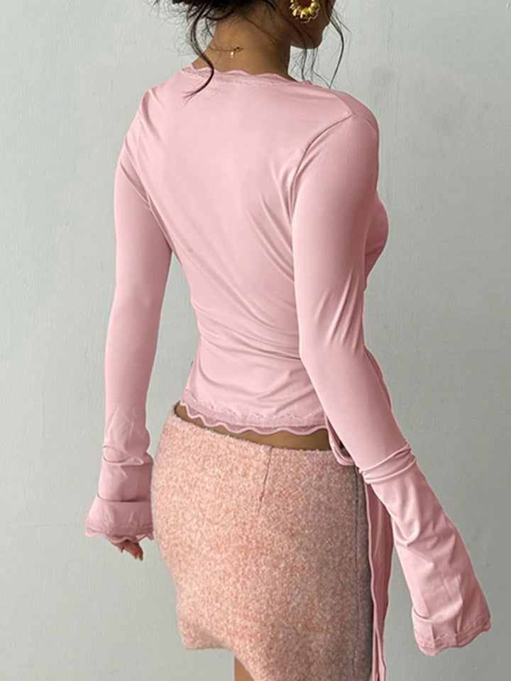 SHEIN blúz, rózsaszín