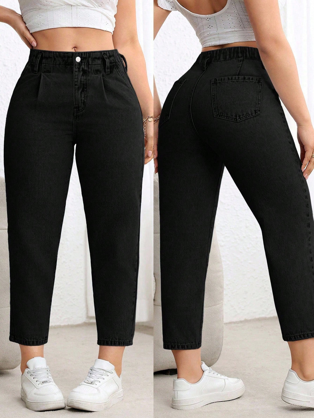 Jeans SHEIN, negru