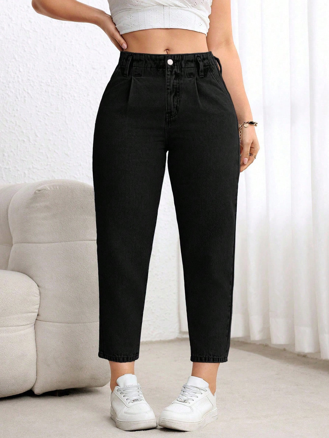 Jeans SHEIN, negru