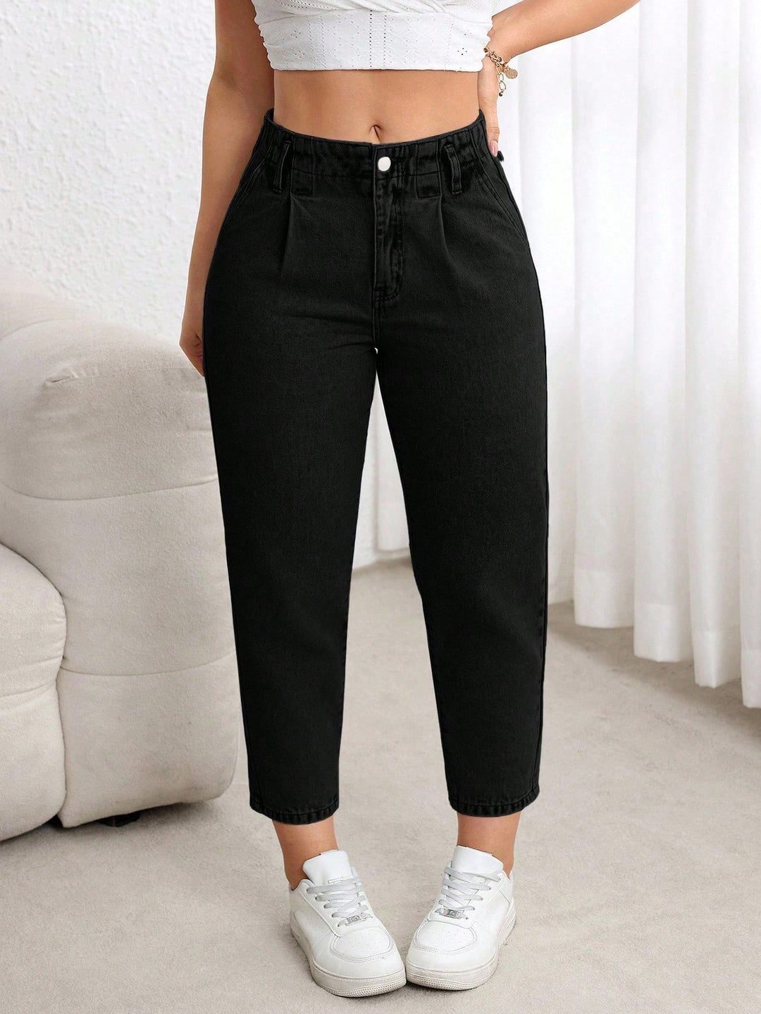 Jeans SHEIN, negru
