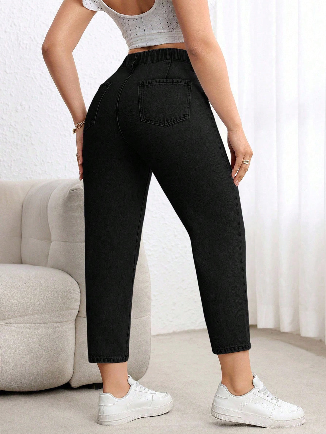 Jeans SHEIN, negru