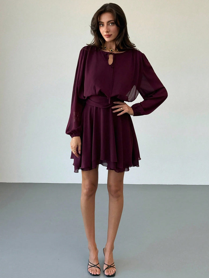 Rochie mini SHEIN, vișiniu
