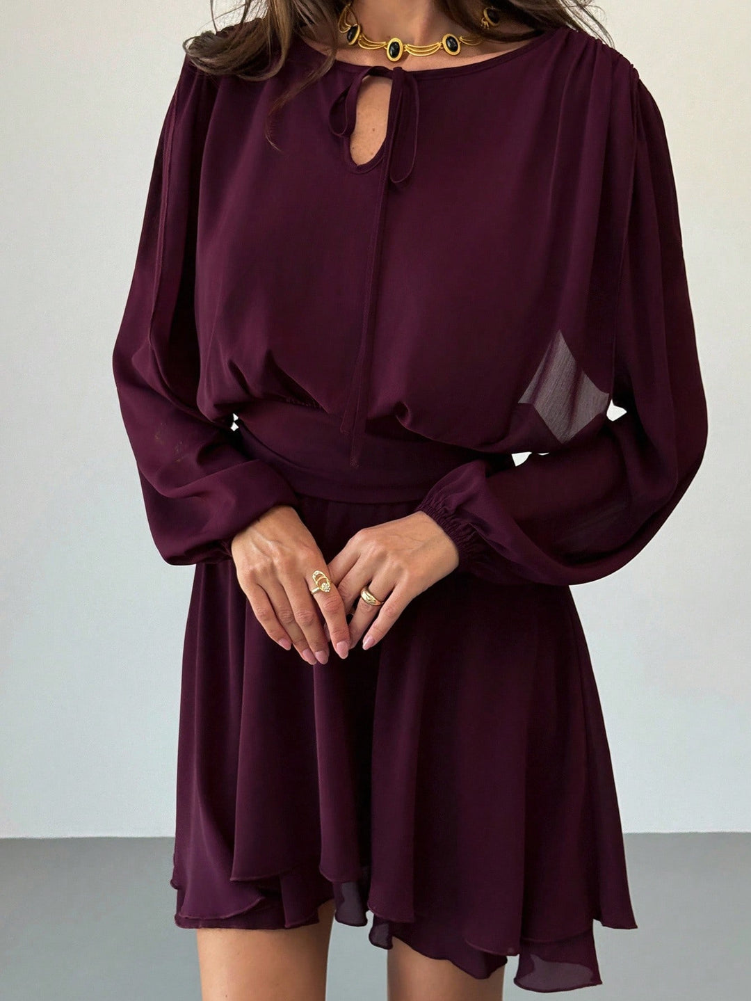 Rochie mini SHEIN, vișiniu