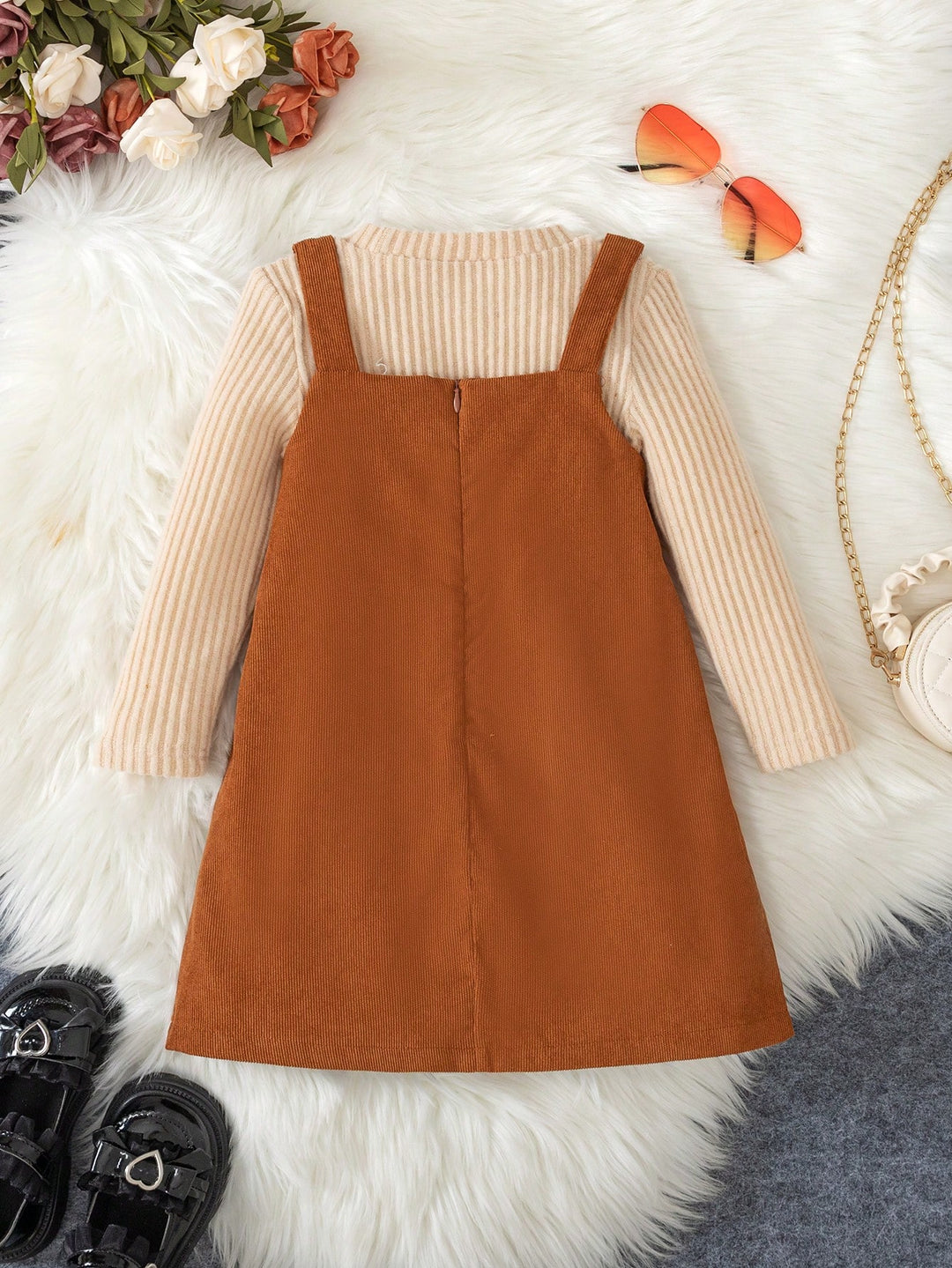 Rochie SHEIN, kaki