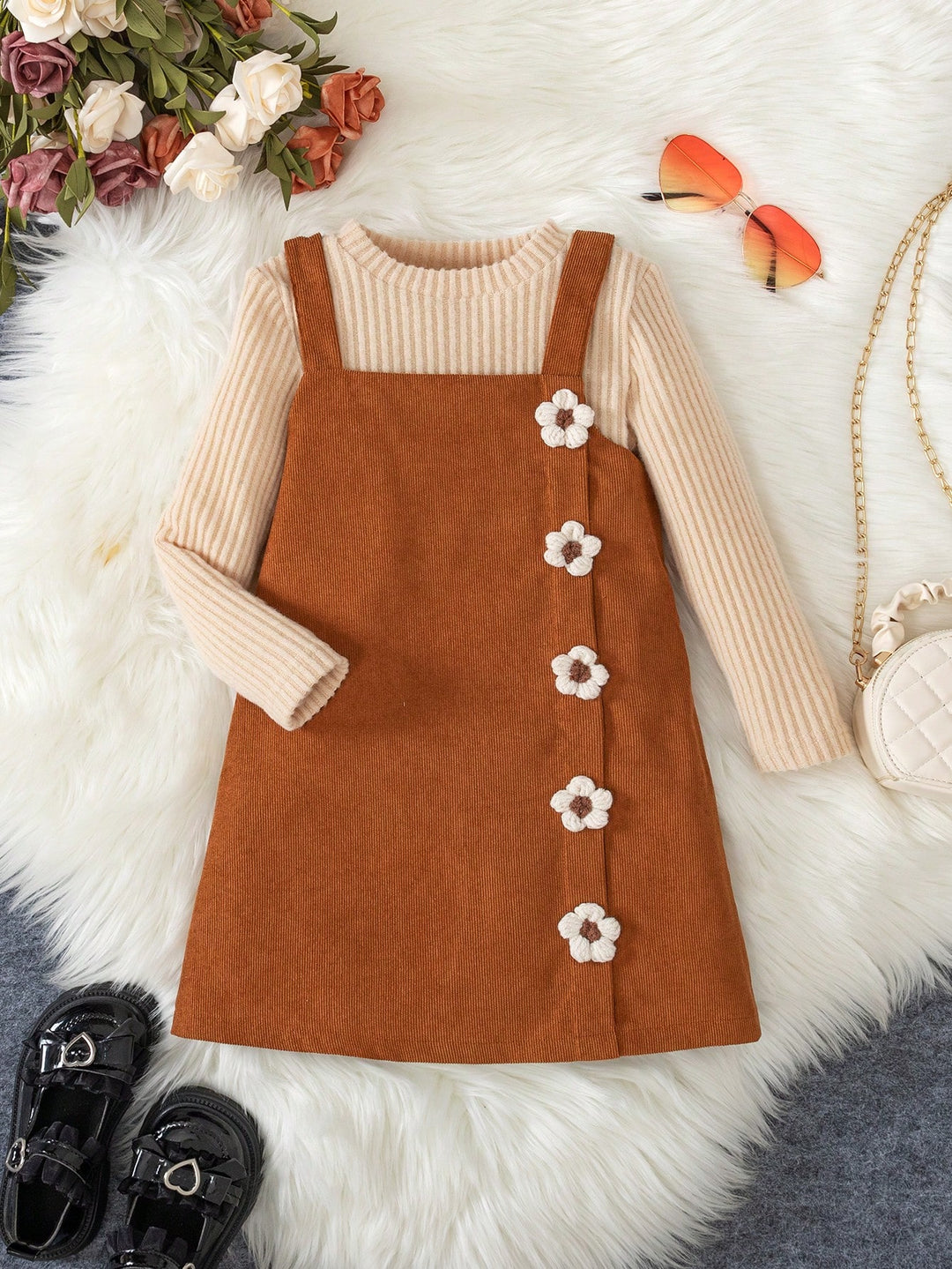 Rochie SHEIN, kaki