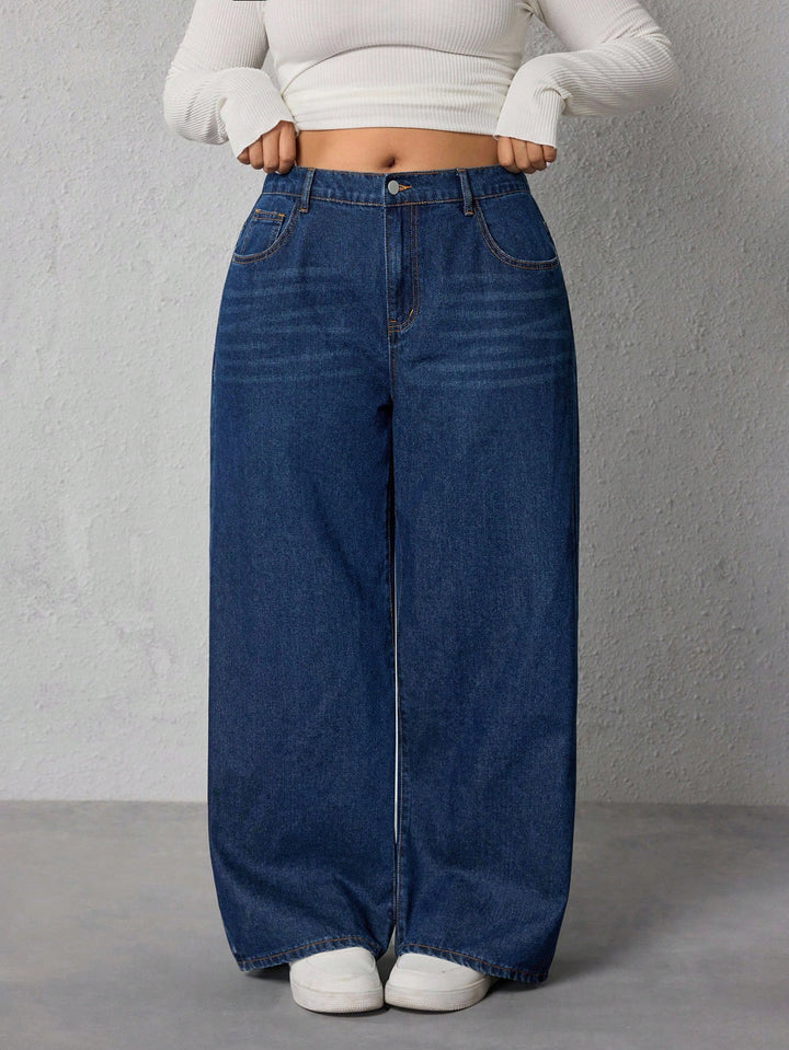 Jeans SHEIN, albastru