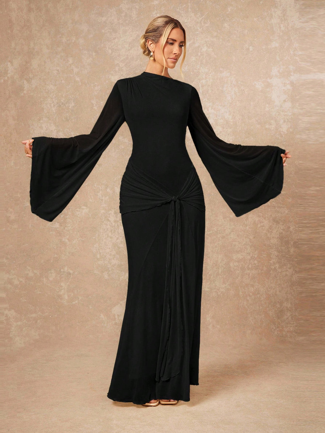 Rochie maxi SHEIN, negru