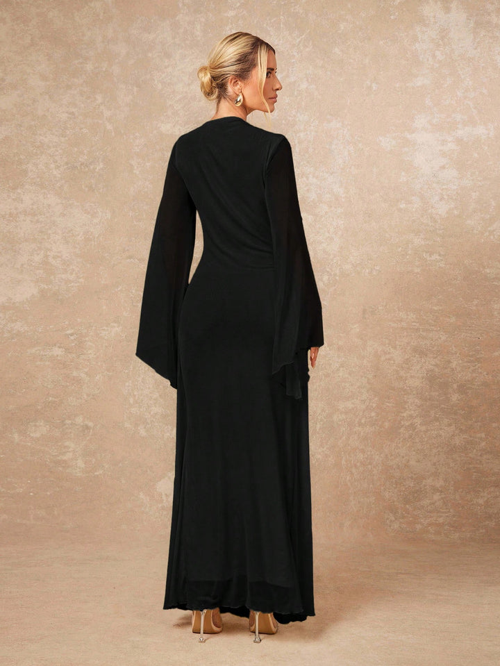 Rochie maxi SHEIN, negru