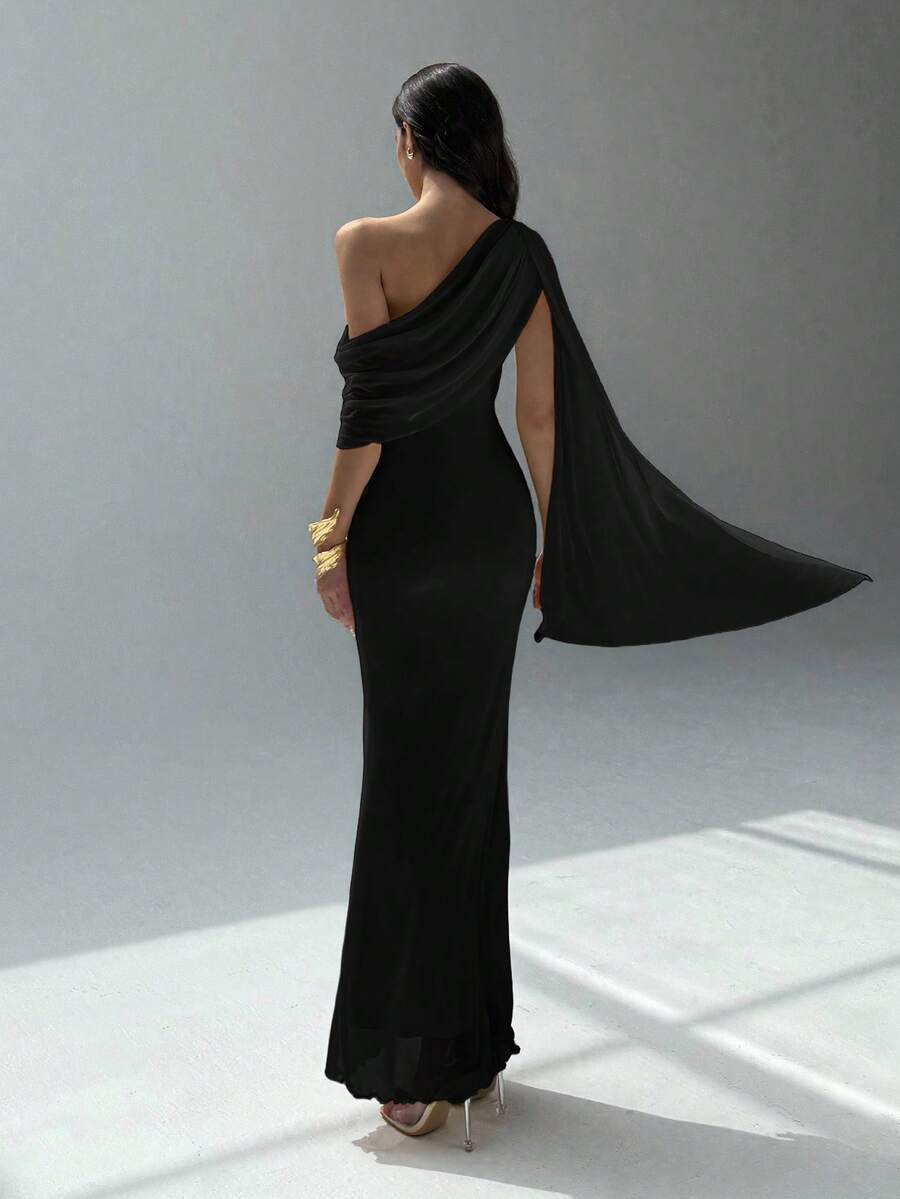 Rochie maxi SHEIN, negru