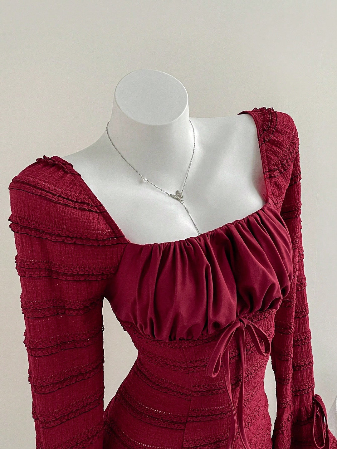 Rochie mini SHEIN, vișiniu