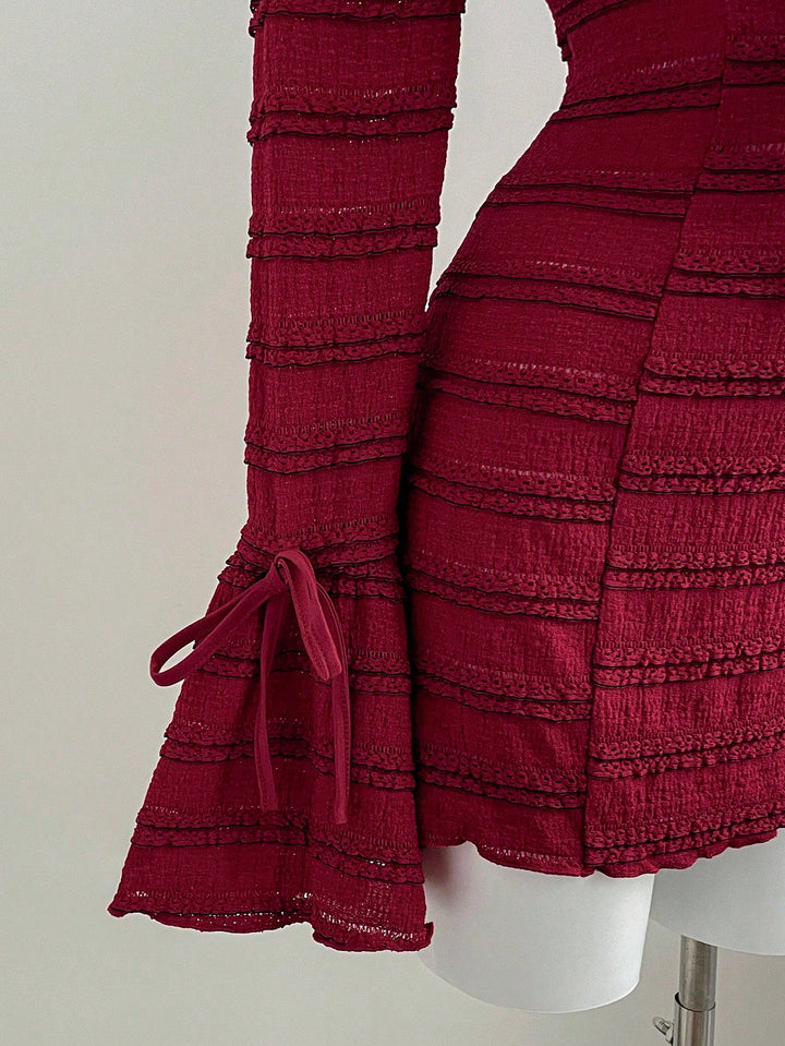 Rochie mini SHEIN, vișiniu