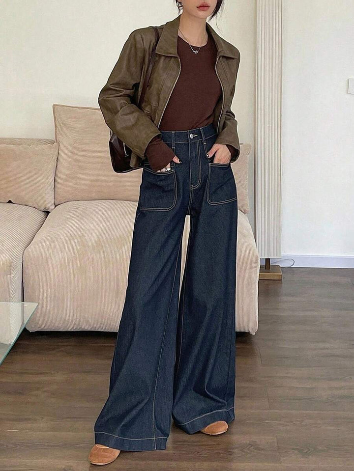 Jeans SHEIN, albastru