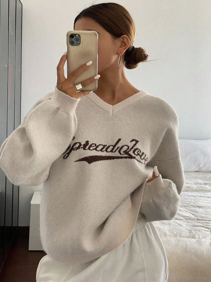 Pulover SHEIN, bej