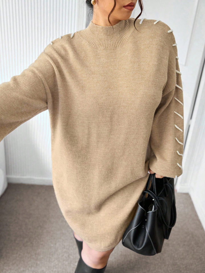Rochie SHEIN, kaki