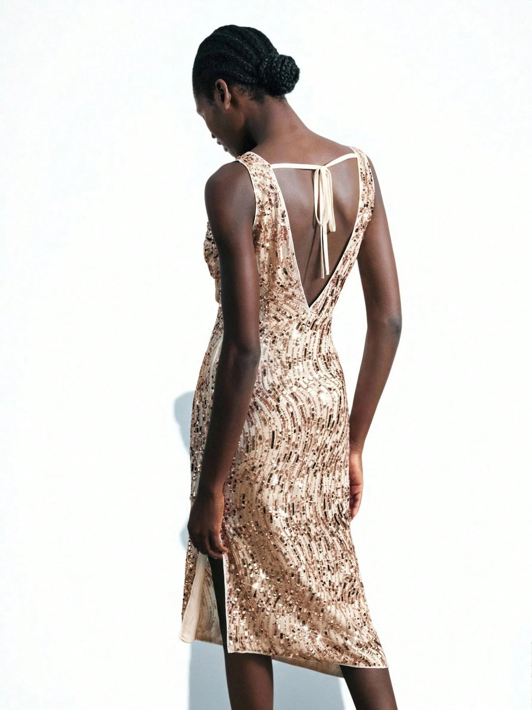 Rochie midi Shein, maro