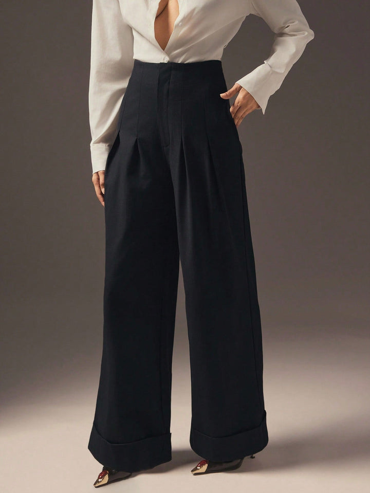 Pantaloni SHEIN, negru