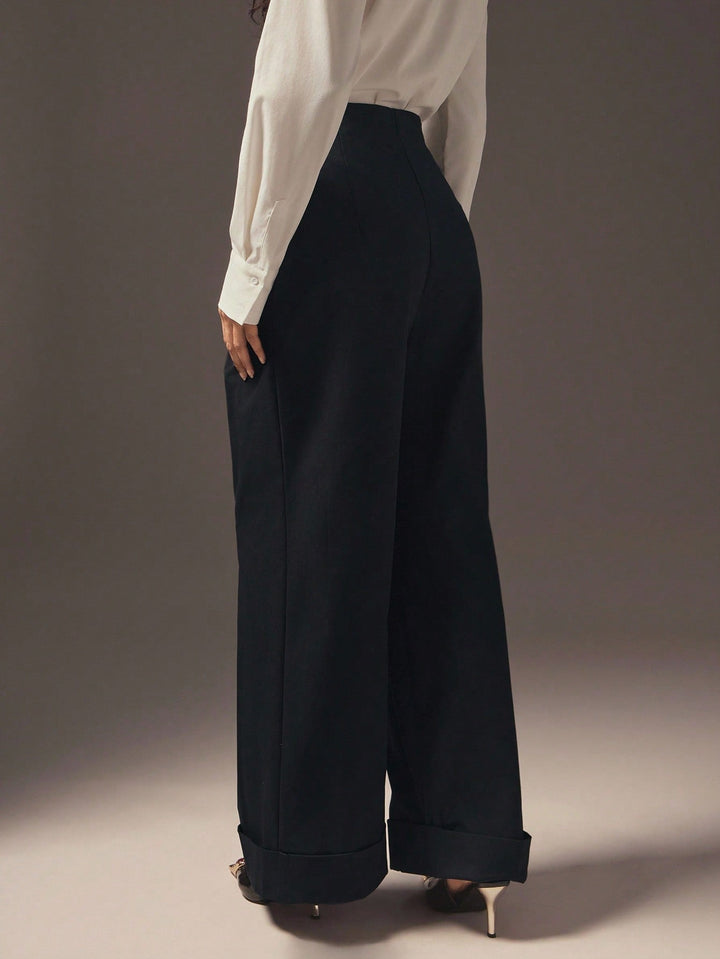 Pantaloni SHEIN, negru