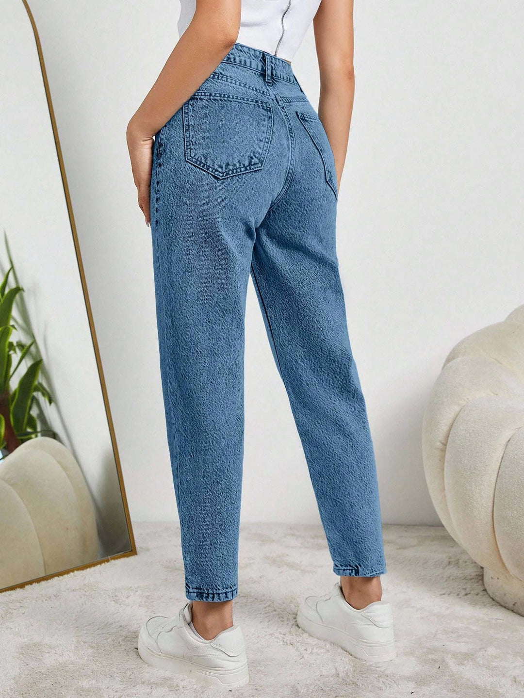 Jeans SHEIN, albastru