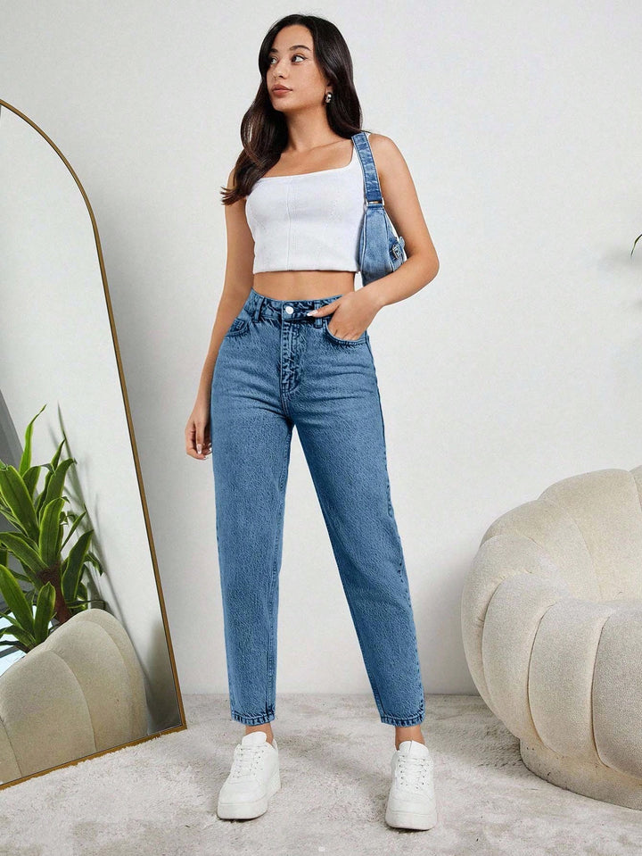 Jeans SHEIN, albastru