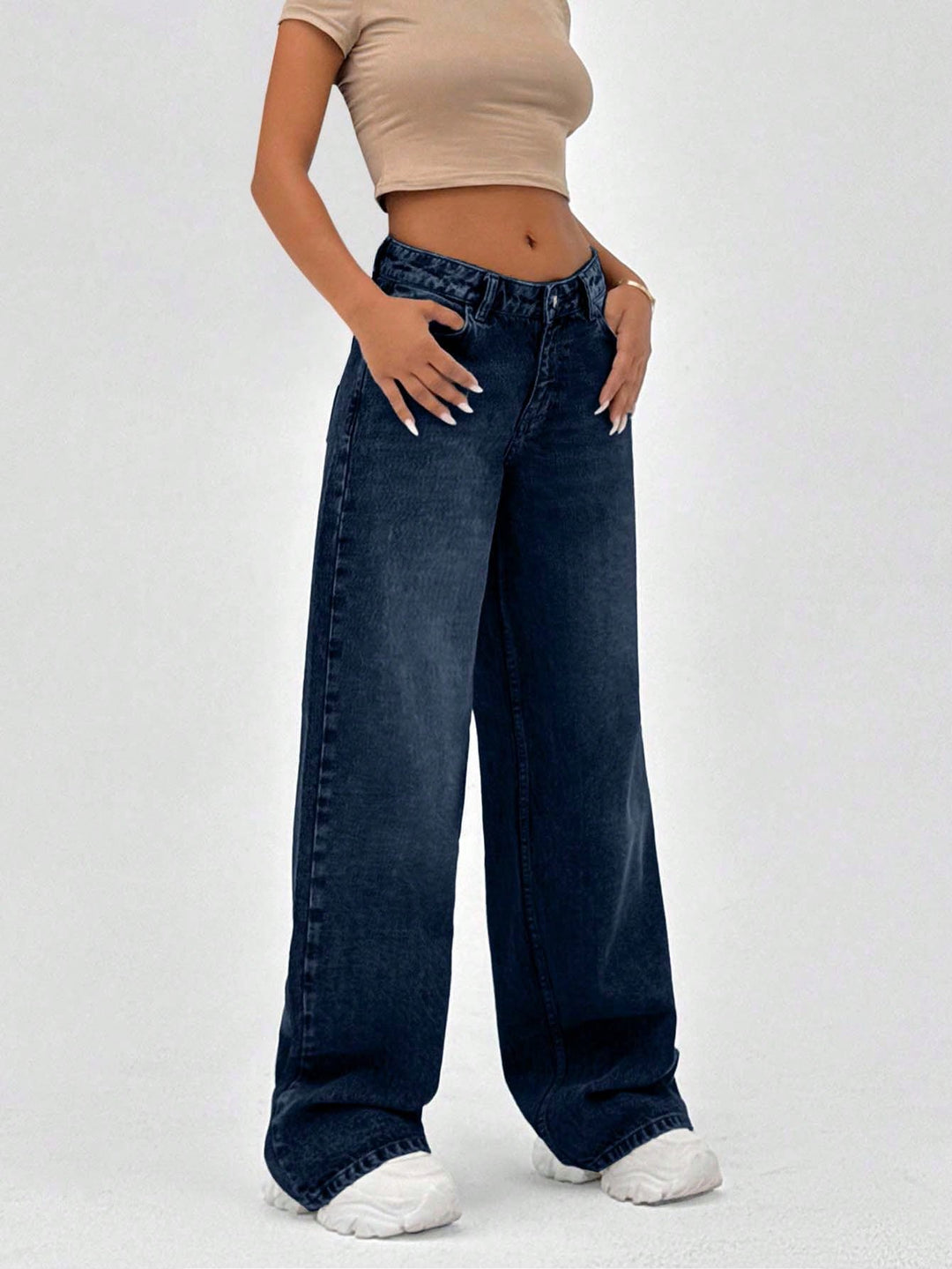Jeans SHEIN, albastru