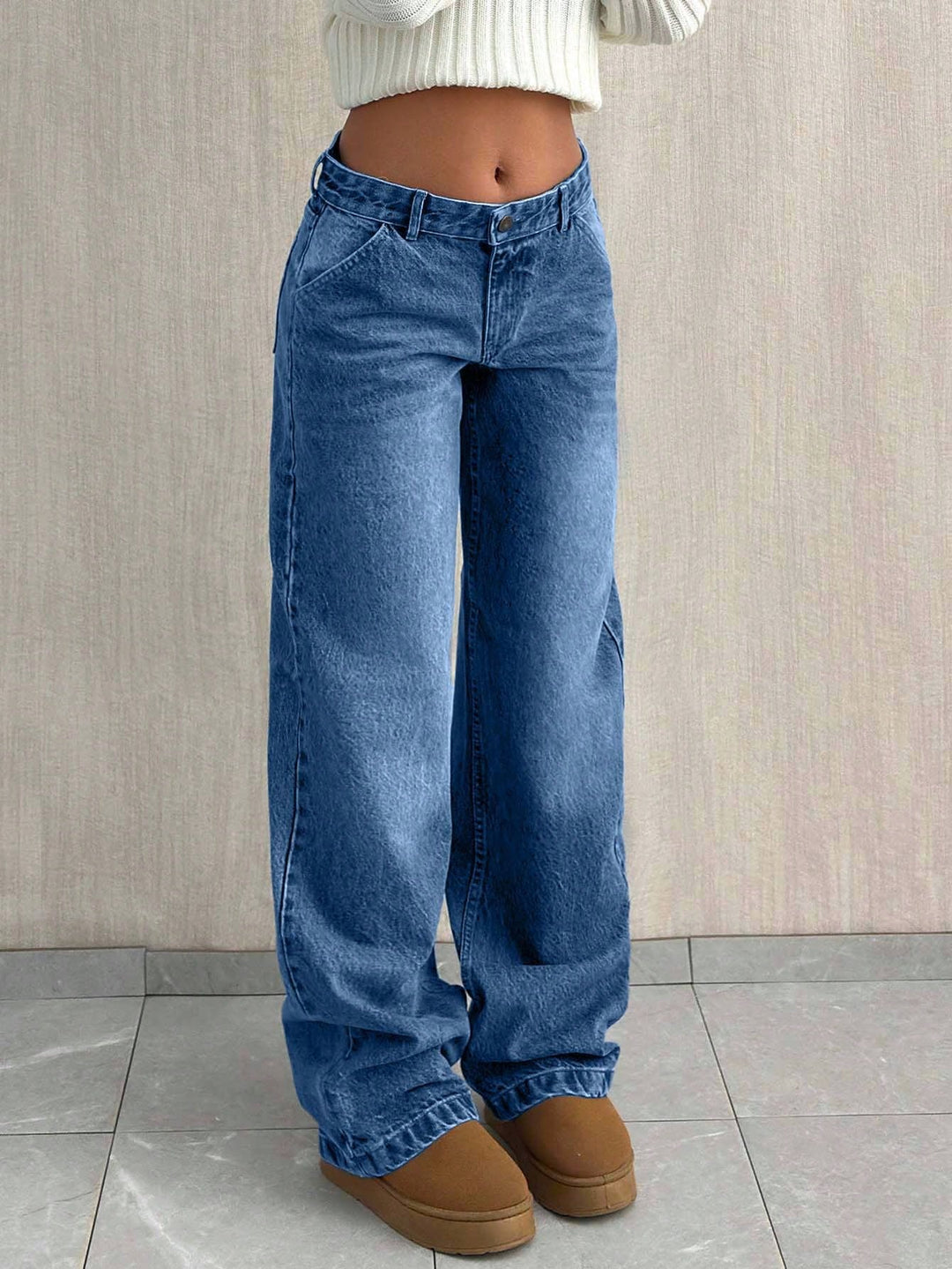 Jeans SHEIN, albastru