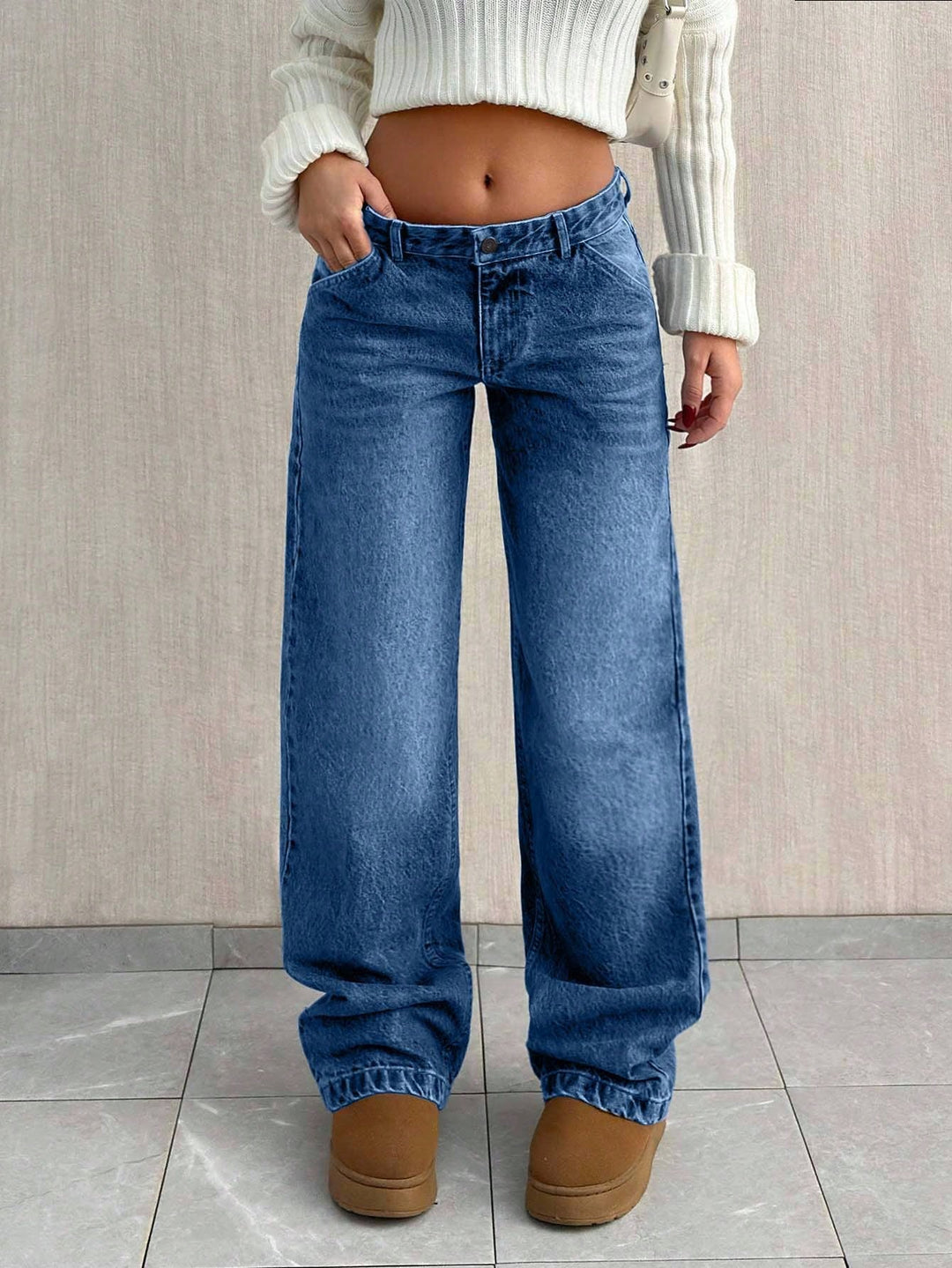 Jeans SHEIN, albastru