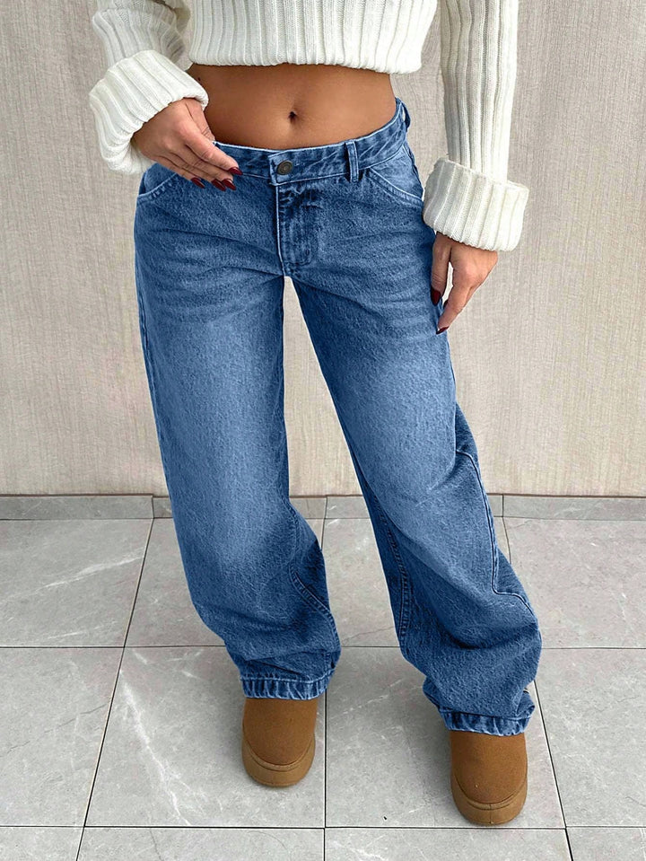 Jeans SHEIN, albastru