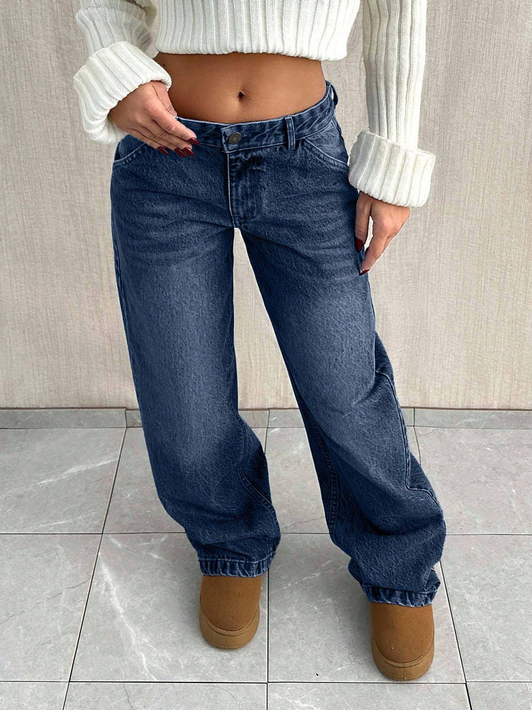 Jeans SHEIN, albastru