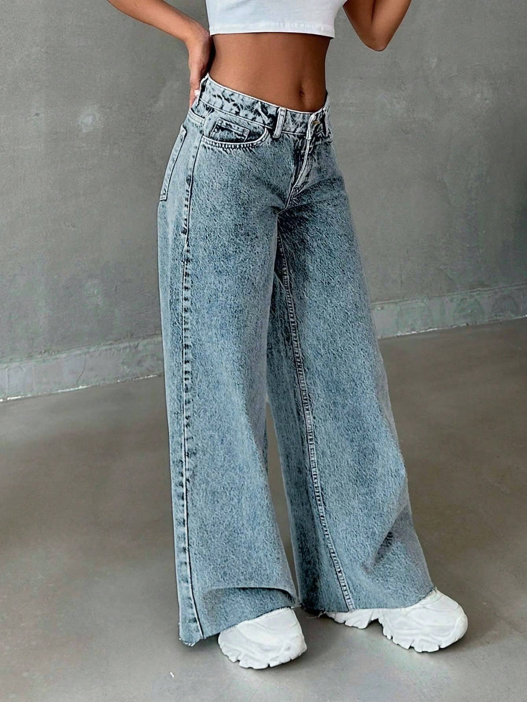 Jeans SHEIN, albastru