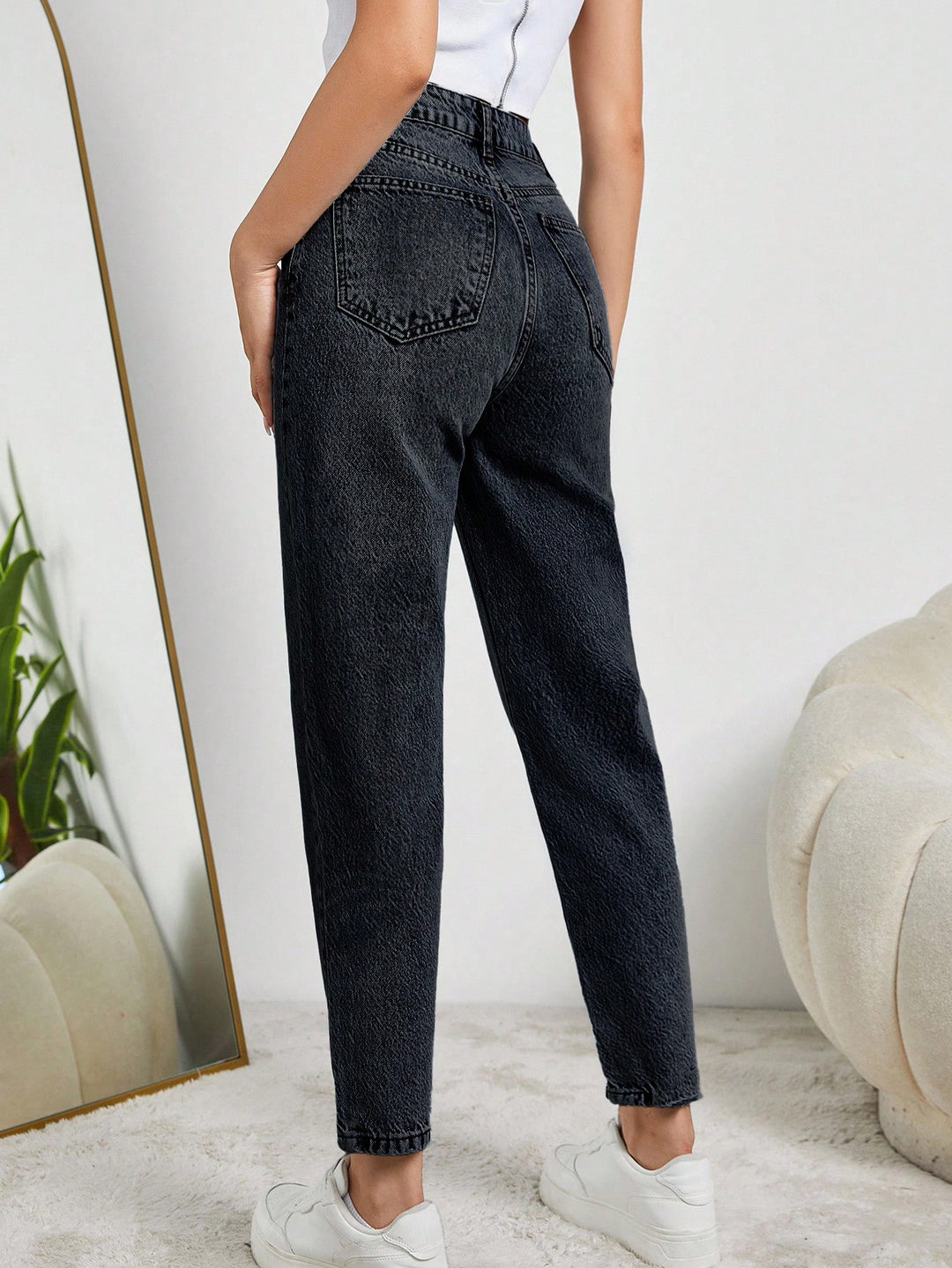 Jeans SHEIN, gri