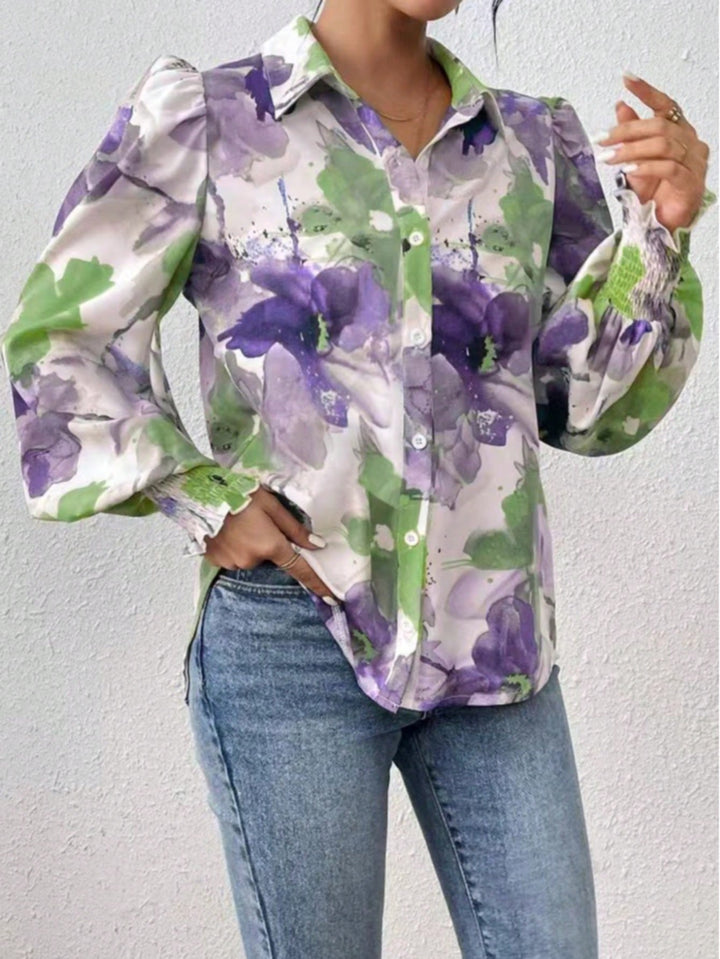 Cămașă casual SHEIN, mov