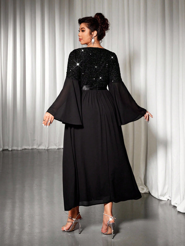 Rochie de ocazie SHEIN, negru