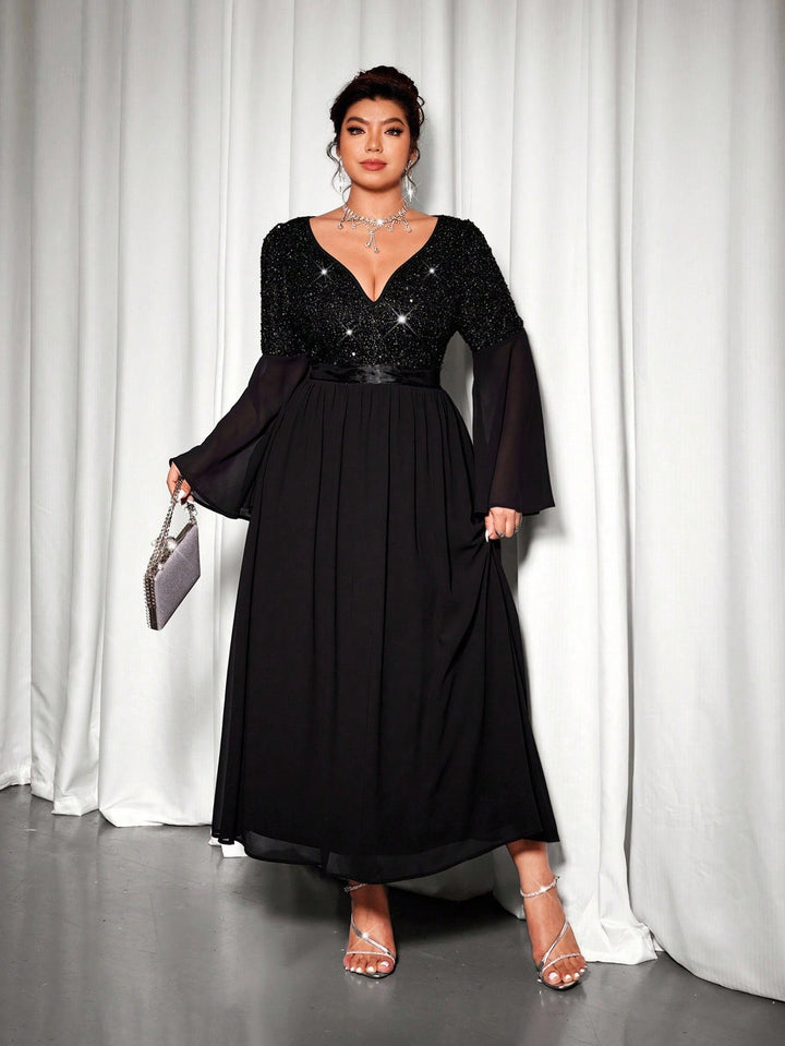 Rochie de ocazie SHEIN, negru