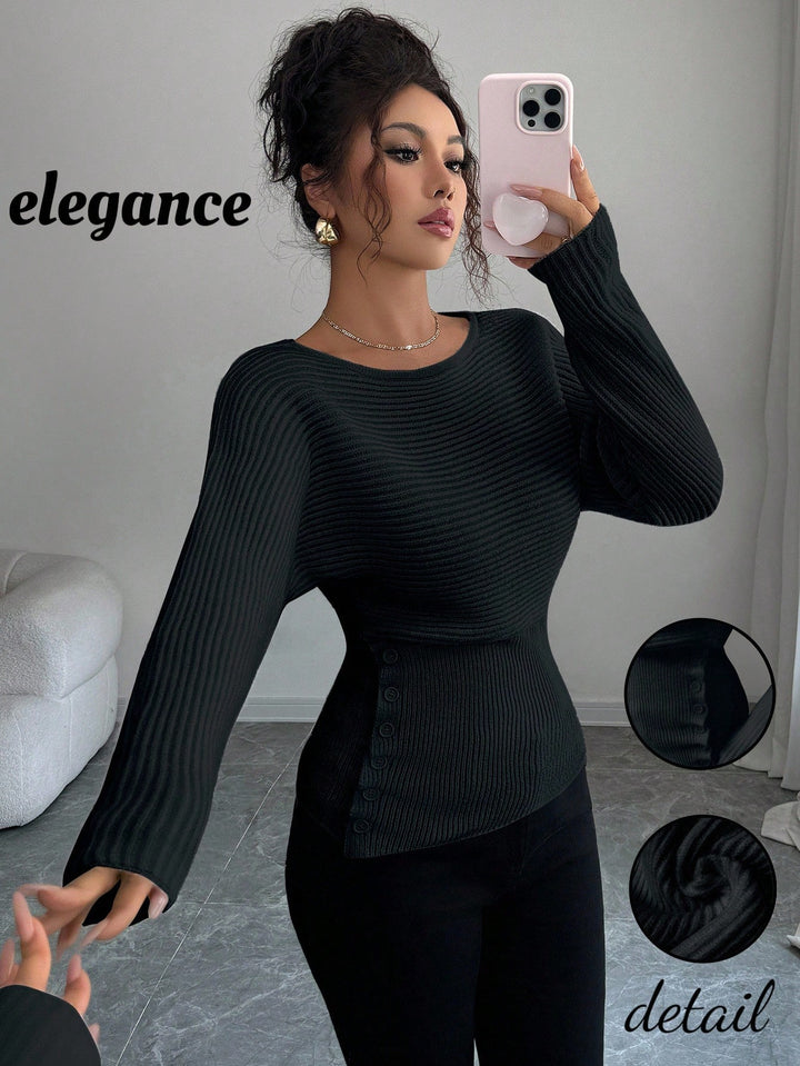 Pulover SHEIN, negru