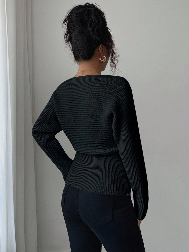 Pulover SHEIN, negru