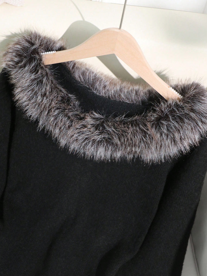 Pulover SHEIN, negru