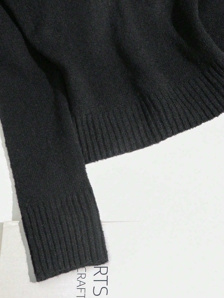 Pulover SHEIN, negru