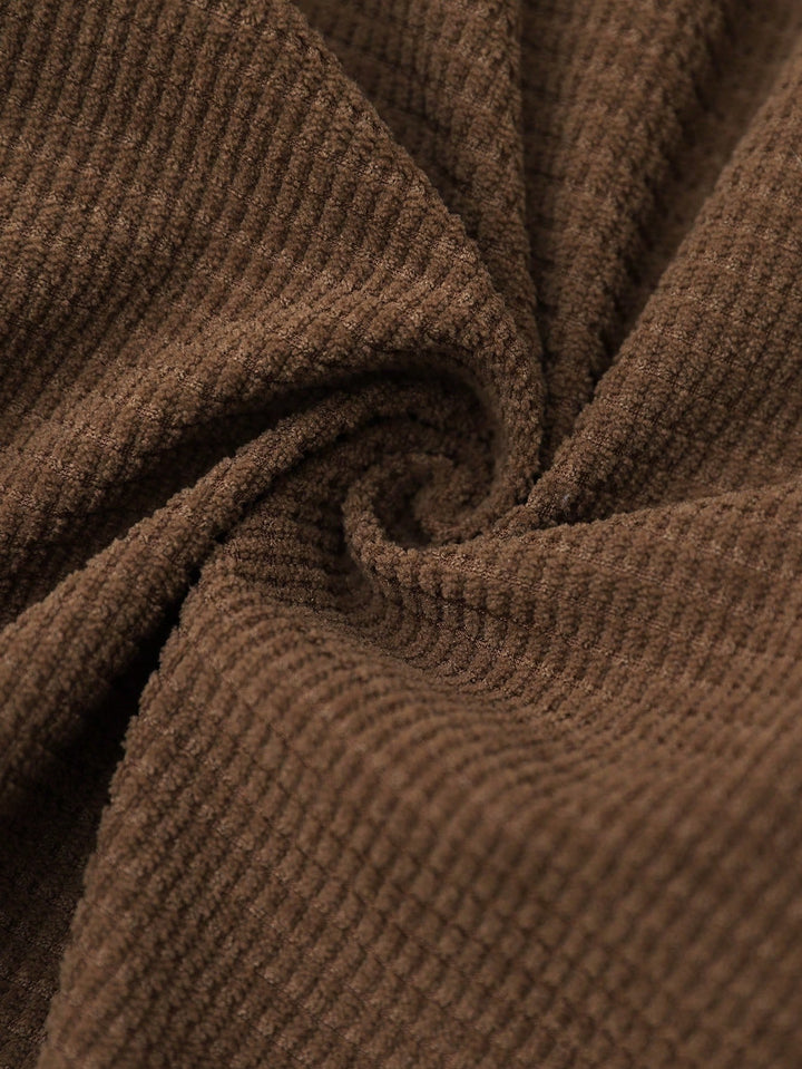 Pantaloni SHEIN, maro