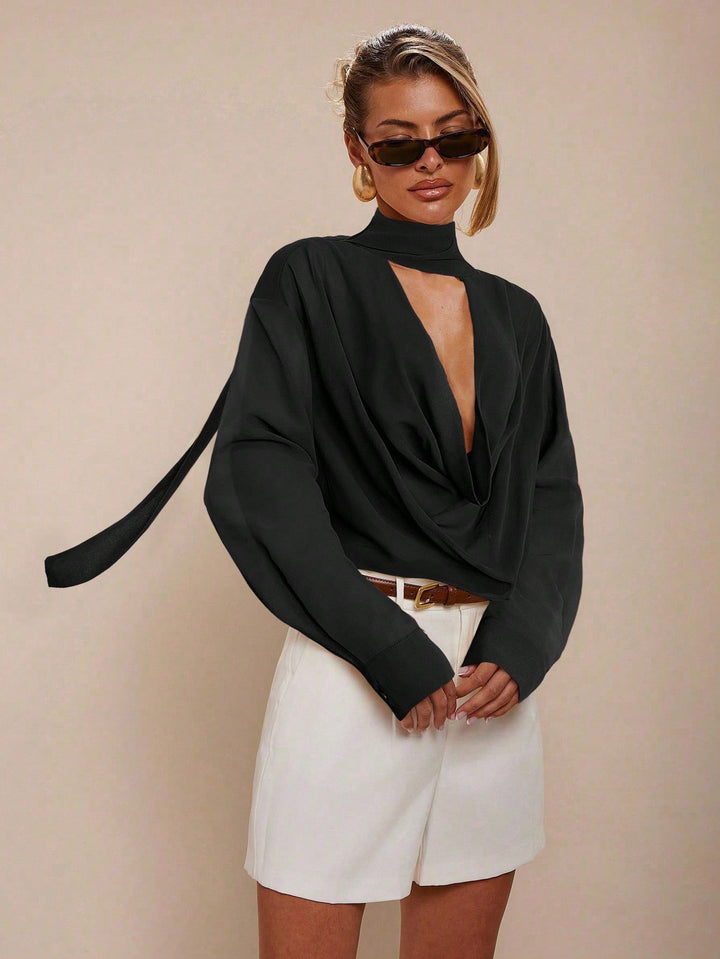 Bluza SHEIN, negru