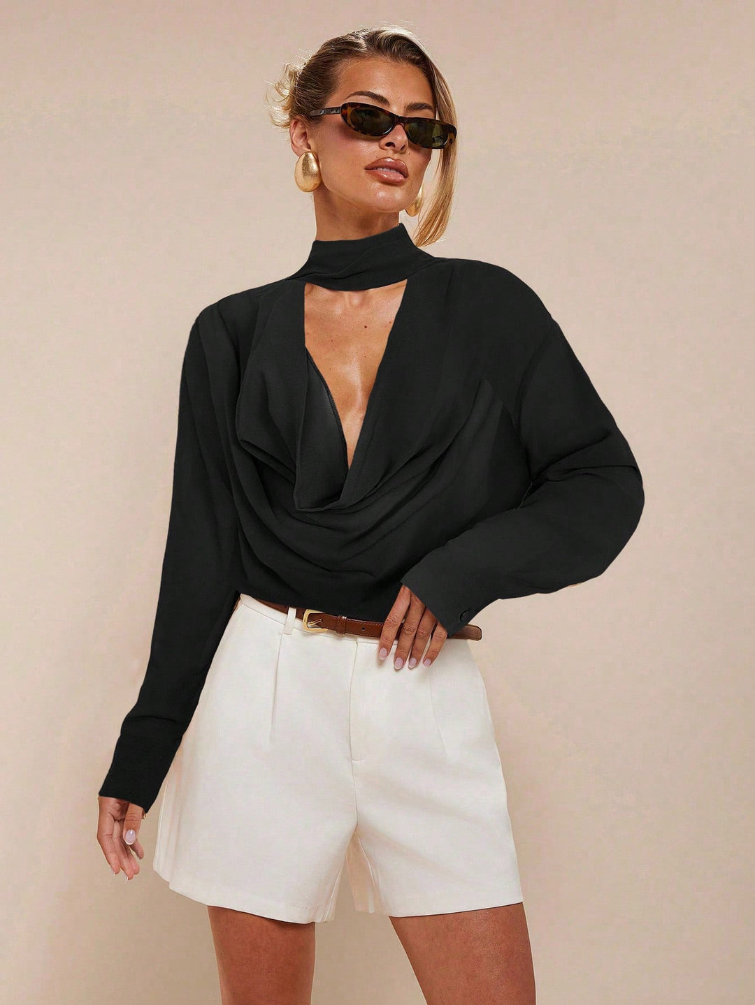 Bluza SHEIN, negru