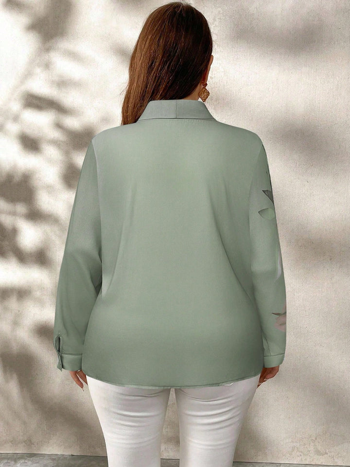 Shein Curve+ ing, zöld
