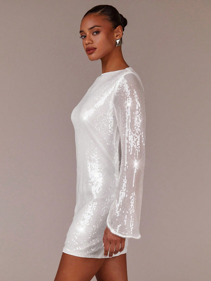 Rochie scurtă SHEIN, alb