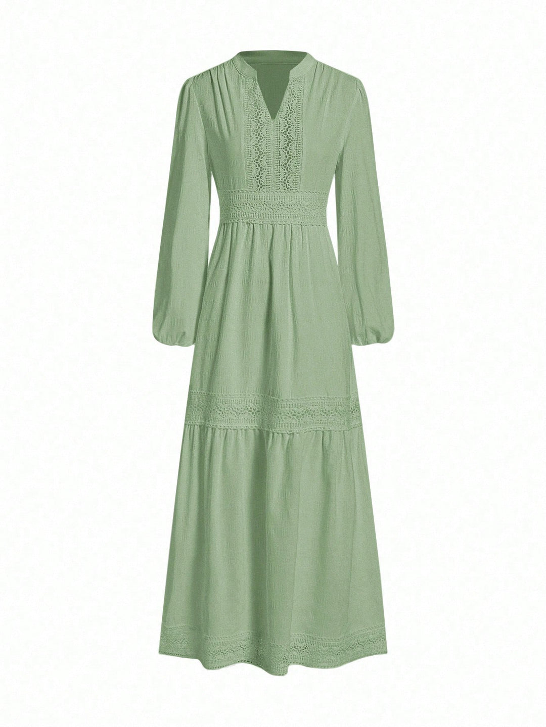 Rochie maxi SHEIN, verde