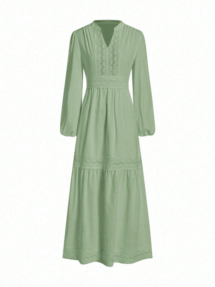 Rochie maxi SHEIN, verde