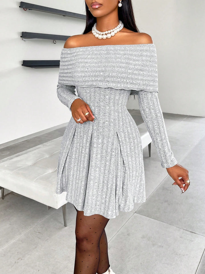 Rochie mini SHEIN, gri