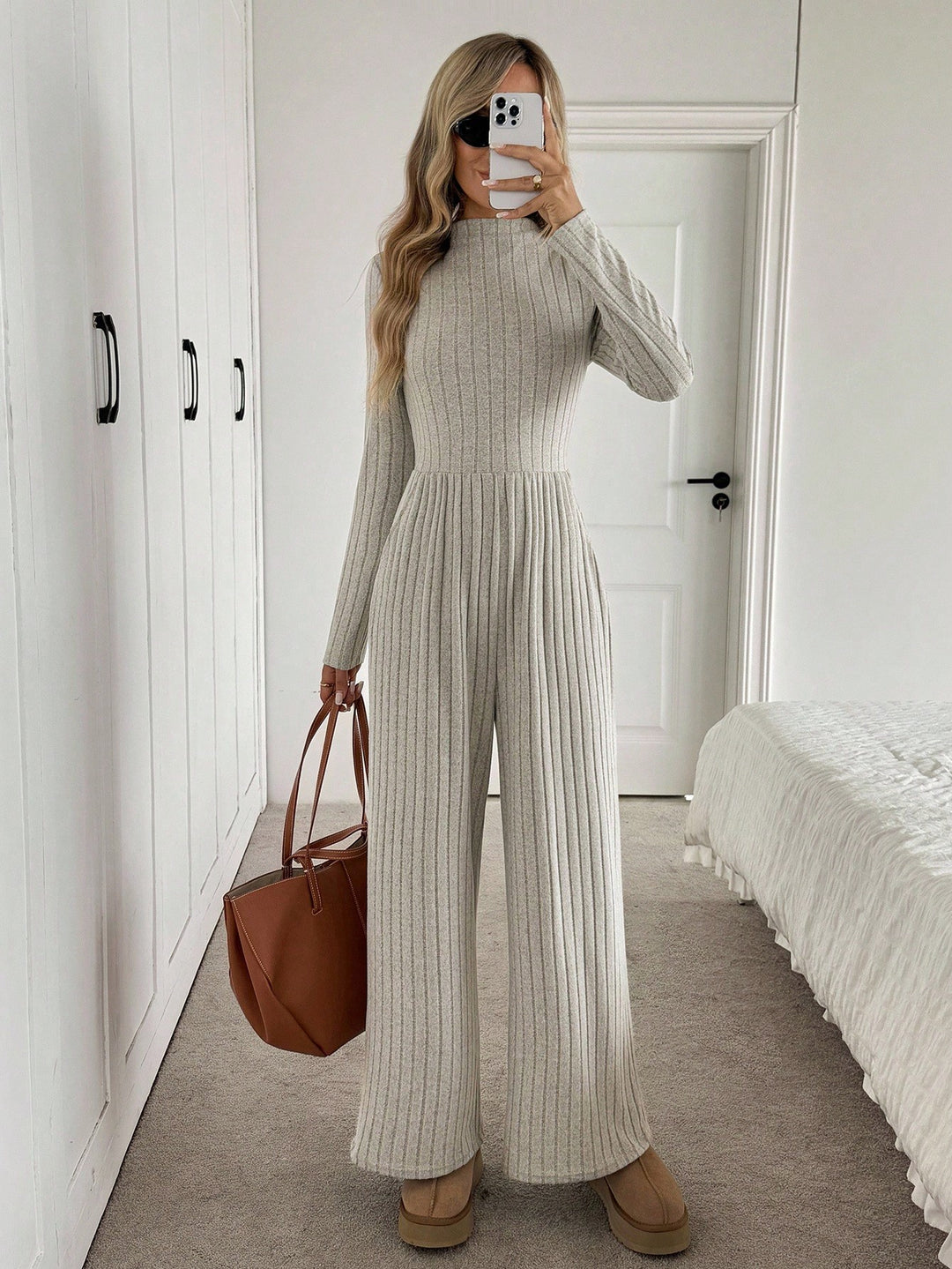SHEIN overál, khaki